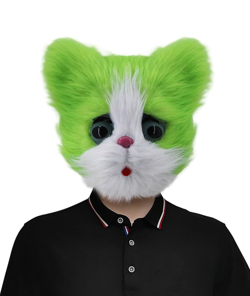 Amazon.co.jp: SNGUGY アニマルマスク 猫 仮面 コスプレ